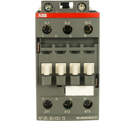 Контактор ABB AF26-30-00-13, с универсальной катушкой управления, 100-250B, AC/DC, 1SBL237001R1300