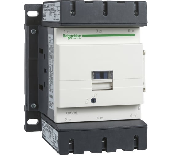 Контактор Systeme Electric 3п D 115А 1НО+1Н3 220V AC SchE LC1D115M7 1