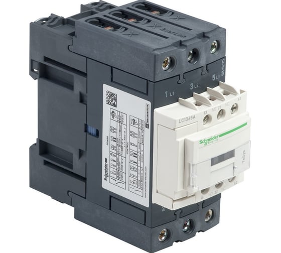Контактор Systeme Electric 3п/65А D65 1НО+1Н3 220V AC SchE LC1D65AM7