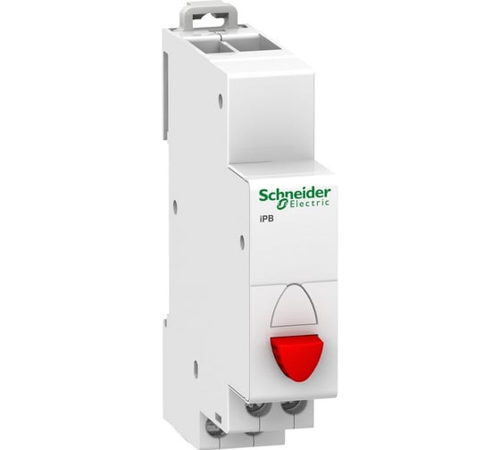 Кнопка управления Systeme Electric Acti 9 iPB 1НЗ красная SE A9E18031