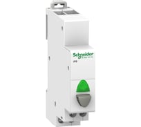 Кнопка управления Schneider Electric Acti 9 iPB 1НО серый+зеленый индикатор SE A9E18036
