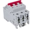 Рубильник ABB 3п SD203 25A рычаг красный 2CDD283101R0025 2