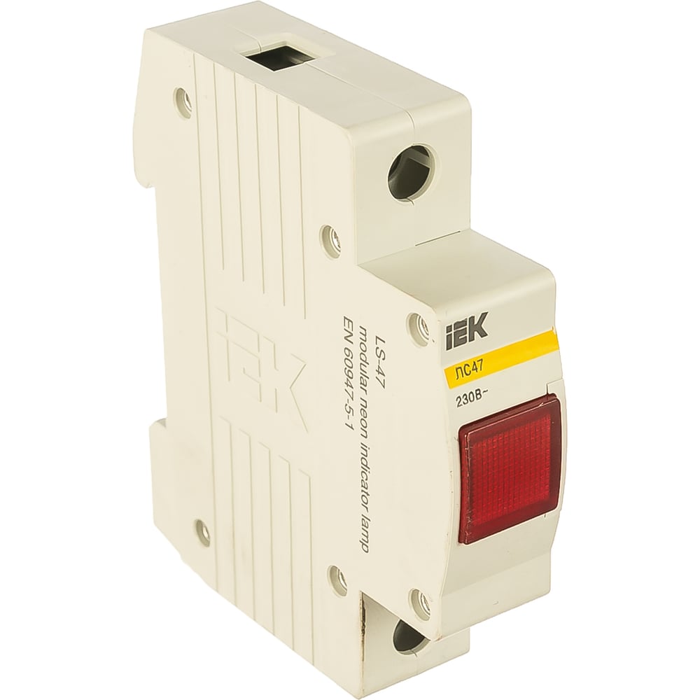 Сигнальная лампа IEK ЛС-47 красный ИЭК MLS10-230-K04 - выгодная цена ...