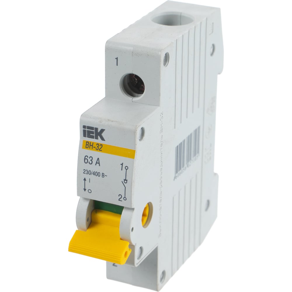Выключатель нагрузки IEK ВН-32 63А/1П ИЭК MNV10-1-063 - выгодная цена ...