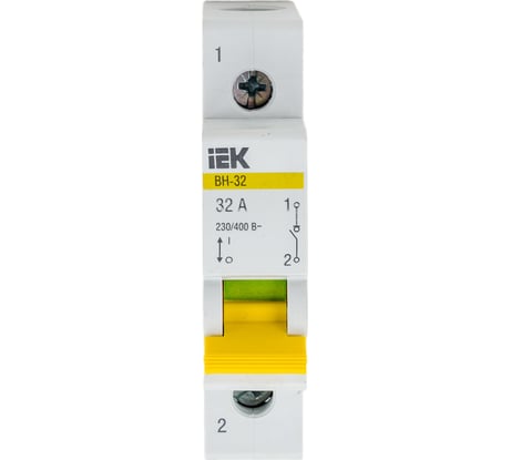 Рубильник IEK ВН-32 1Р 32А ИЭК MNV10-1-032