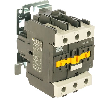 Контактор IEK КМИ-48012 80А 220В 1НЗ ИЭК KKM41-080-230-11