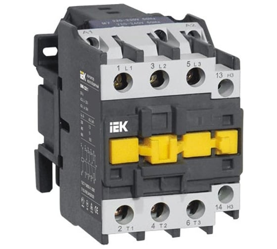 Контактор IEK КМИ-48012 80А 220В 1НЗ ИЭК KKM41-080-230-11
