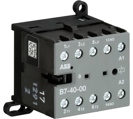 Миниконтактор ABB B7-40-00 12A 400В AC3 катушка 24В GJL1311201R0001