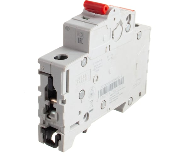Рубильник ABB 1 полюс SD201/25 рычаг красный 2CDD281101R0025