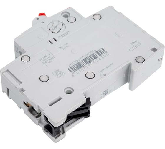 Рубильник ABB 1 полюс SHD201/16 рычаг красный 2CDD271111R0016