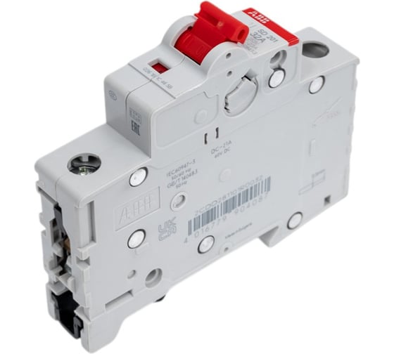 Рубильник ABB 1 полюс SD201/32 рычаг красный 2CDD281101R0032