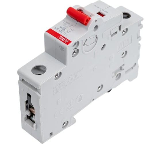 Рубильник ABB 1 полюс SD201/32 рычаг красный 2CDD281101R0032
