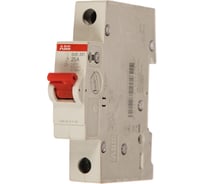 Рубильник ABB 1 полюс SHD201/25 рычаг красный 2CDD271111R0025