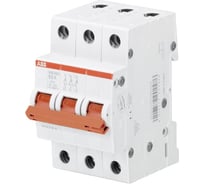 Рубильник ABB 3 полюса SHD203/50 рычаг красный 2CDD273111R0050