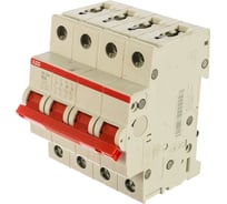 Рубильник ABB 4 полюса SD204/16 рычаг красный 2CDD284101R0016