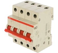 Рубильник ABB 4 полюса SHD204/50 рычаг красный 2CDD274111R0050