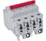 Рубильник ABB 4 полюса SD204/40 рычаг красный 2CDD284101R0040 2