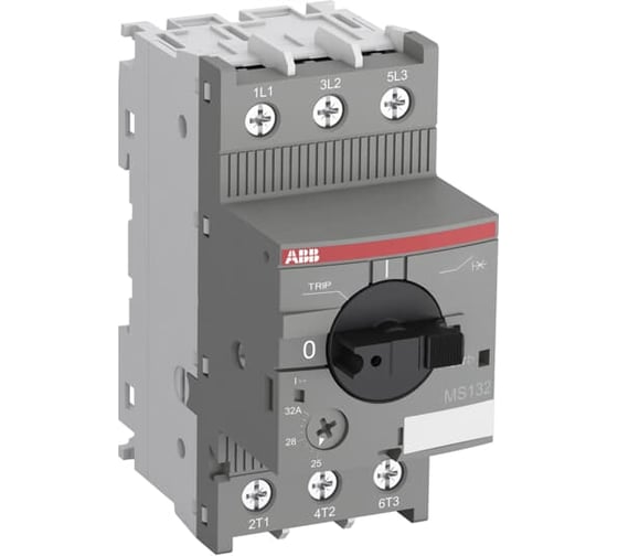 Автоматический выключатель защиты двигателя ABB MS-132-32 25kA 1SAM350000R1015 1