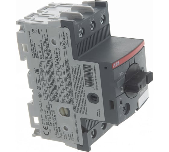 Автоматический выключатель защиты двигателя ABB MS-132-32 25kA 1SAM350000R1015
