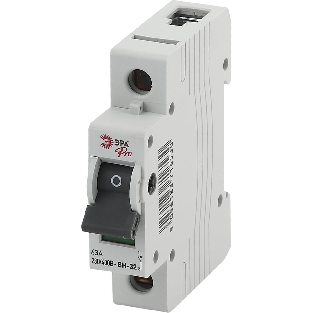 Выключатель нагрузки ЭРА Pro ВН-32 1P 63A Б0031913 - выгодная цена ...