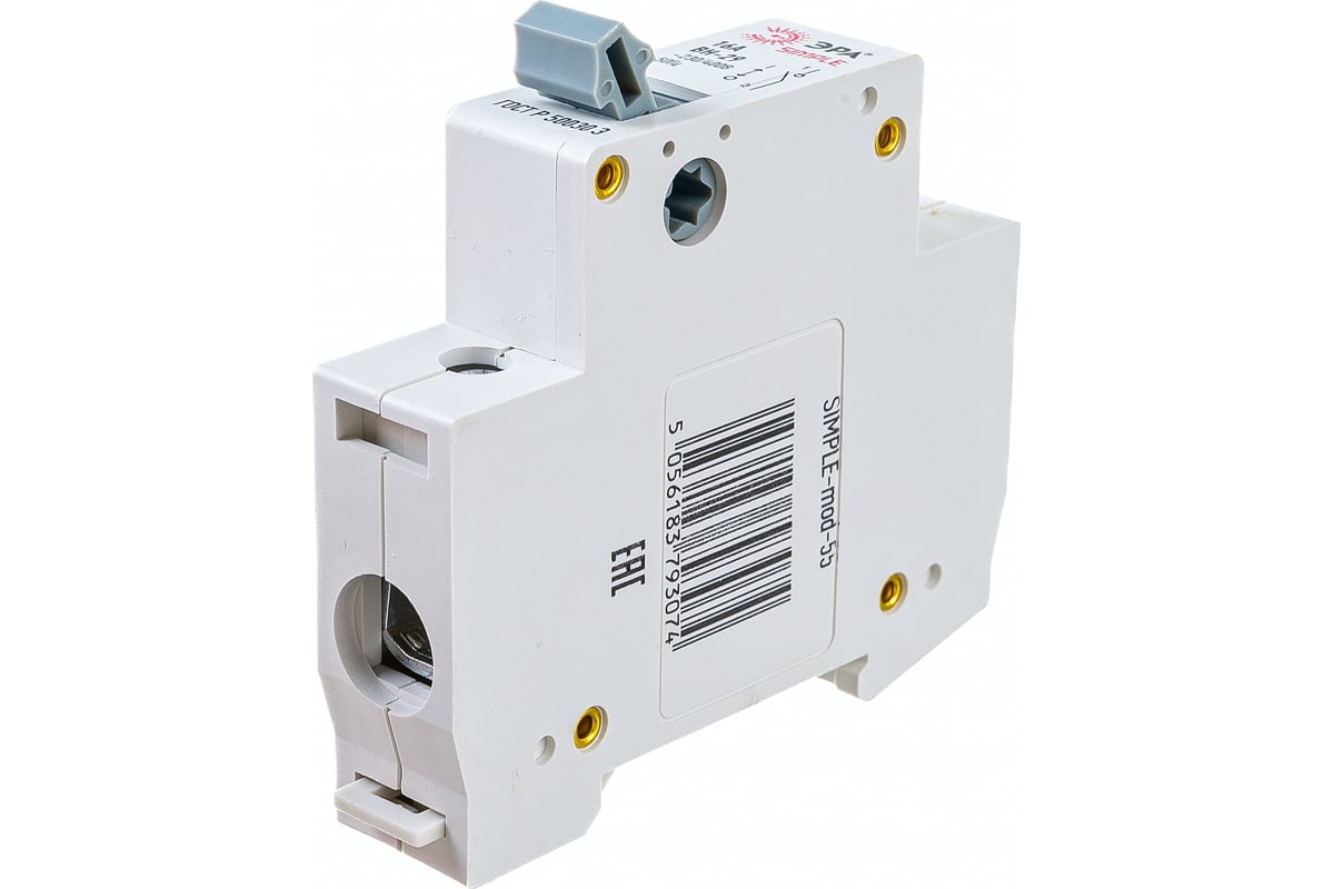 Выключатель нагрузки ЭРА SIMPLE ВН-29 1P 16А Б0039245 - выгодная цена ...