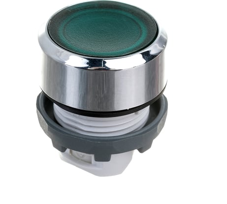 Кнопка без фиксации ABB MP1-21G зеленая, низкая с подсветкой 1SFA611100R2102