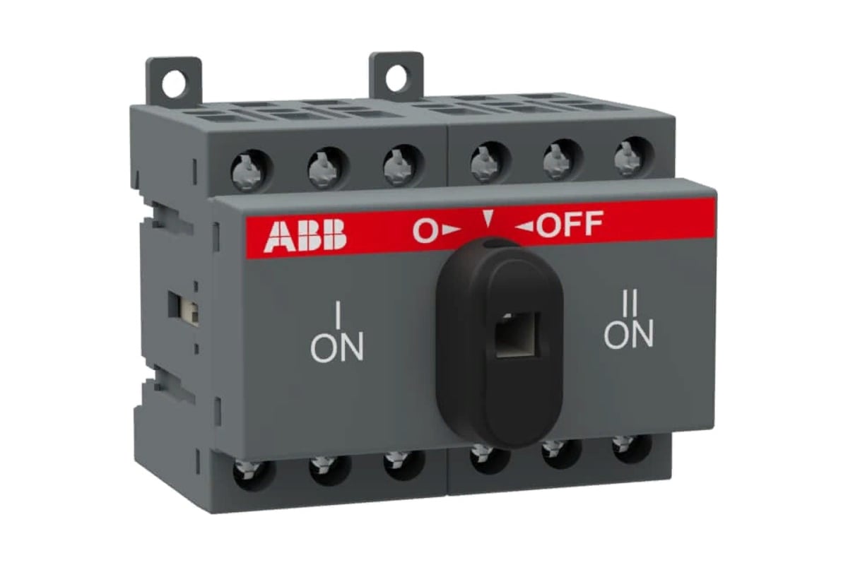  ABB OT25F3С 3п 25А реверсивный без рукоятки 1SCA104863R1001 .