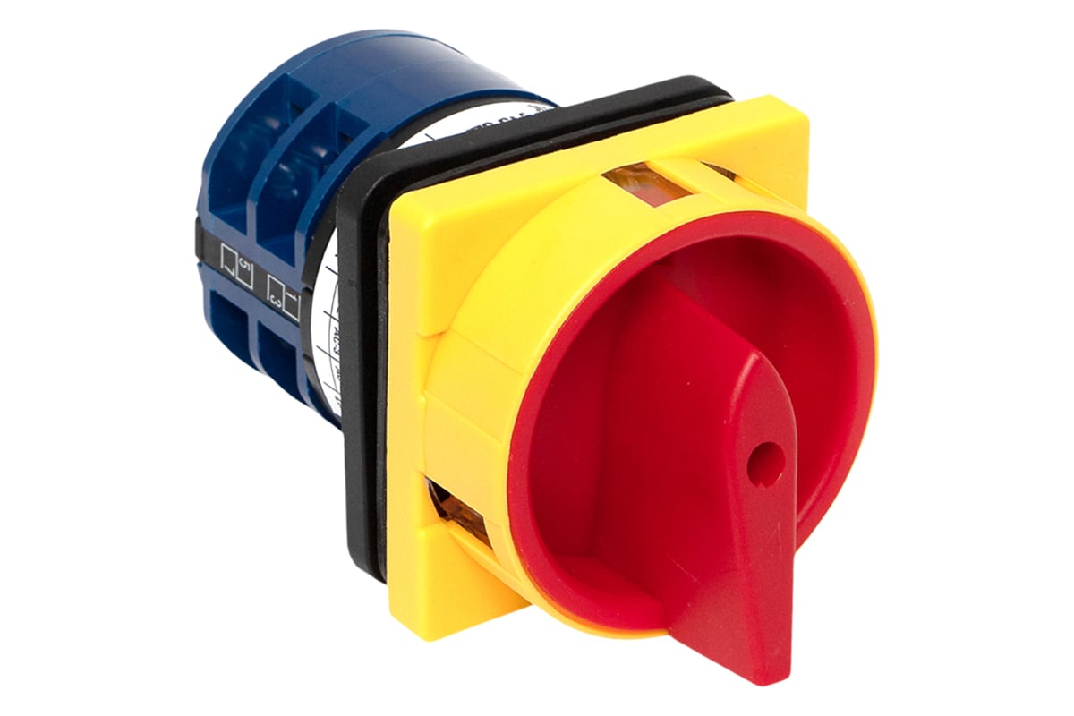 Кулачковый переключатель EKF ПК-1-13 63А 3P "0-1" с блокировкой IP65 ...