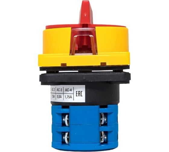 Кулачковый переключатель EKF ПК-1-22 10А 2P "1-0-2" с блокировкой IP65 PROxima pk-1-22-10-a65
