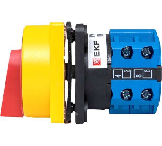 Кулачковый переключатель EKF ПК-1-14 10А 4P "0-1" с блокировкой IP65 PROxima pk-1-14-10-a65