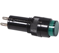 Индикатор REXANT d10 220v зеленый (rwe-504) 10 шт 36-4781