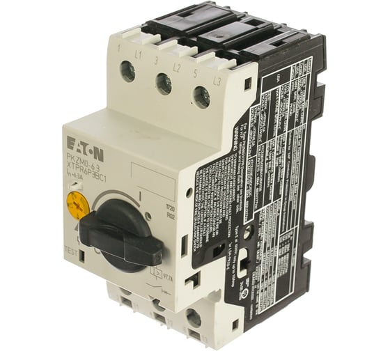 Автоматический выключатель защиты двигателя EATON PKZM0-6.3 072738