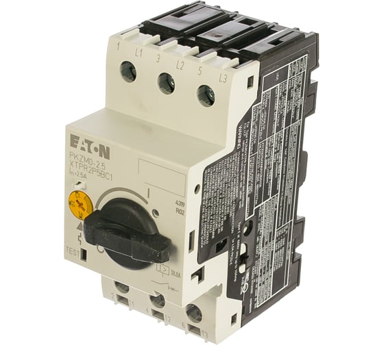 Автоматический выключатель защиты двигателя EATON PKZM0-2.5 072736