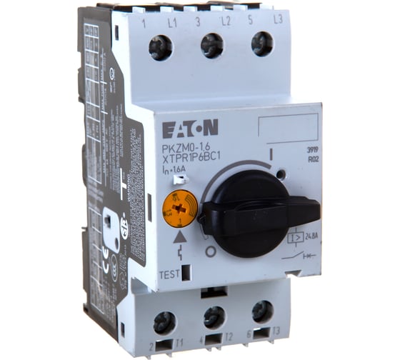 Автоматический выключатель защиты двигателя EATON PKZM0-1.6 072735