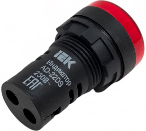 Светосигнальная арматура IEK AD-22DS 240В красная ИЭК BLS10-ADDS-230-K04