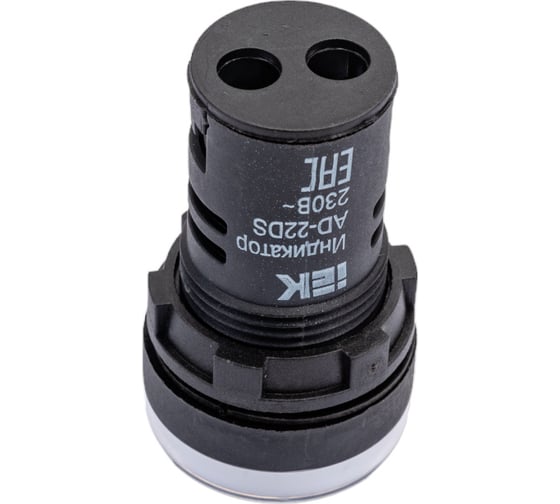 Светосигнальная арматура IEK AD-22DS 220В белая ИЭК BLS10-ADDS-230-K01