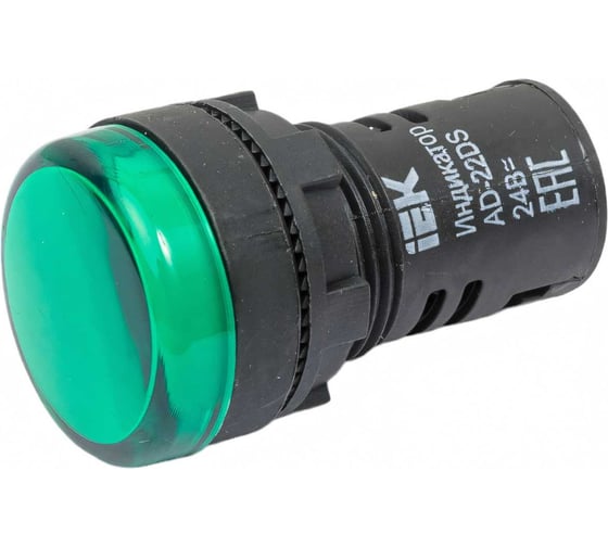 Светосигнальная арматура IEK AD-22DS 24В зеленая ИЭК BLS10-ADDS-024-K06
