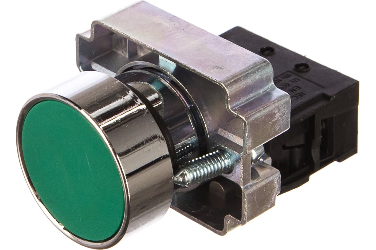 Кнопка управления IEK LAY5-BA31 без подсветки зеленая 1з ИЭК BBT60-BA ...