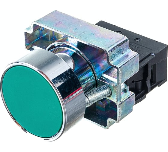 Кнопка управления IEK LAY5-BA31 без подсветки зеленая 1з ИЭК BBT60-BA-K06