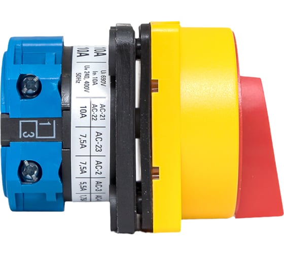 Кулачковый переключатель EKF ПК-1-21 10А 1P "1-0-2" с блокировкой IP65 PROxima pk-1-21-10-a65