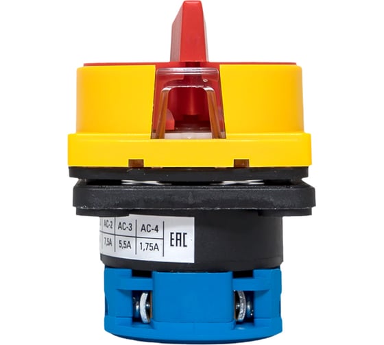 Кулачковый переключатель EKF ПК-1-21 10А 1P "1-0-2" с блокировкой IP65 PROxima pk-1-21-10-a65