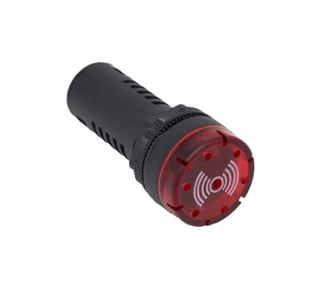 Лампа сигнальная ANDELI Свето-Звуковая Красная AD16-22SM D22 мм AC 220В ADL21-001