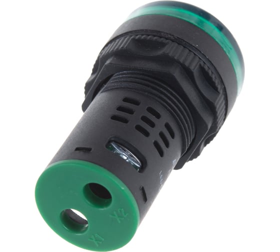 Лампа ANDELI AD16-22DS LED матрица d22мм зеленый 220В AC ADL10-138
