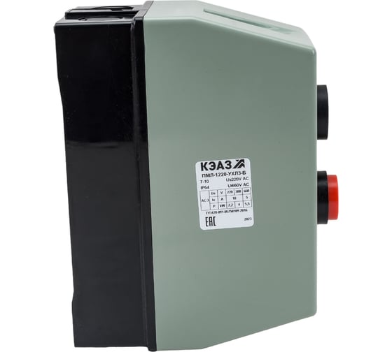 Пускатель КЭАЗ ПМЛ-1220-10А-220AC-(7-10А)-Б-УХЛ3- 110687