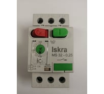 Автомат защиты двигателя iskra MS32-0.25 УТ-00025348
