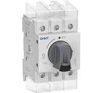 Рубильник CHINT 3п NF2-125/3DIR 3P 125А со стандарт. ручкой на DIN-рейку или монтажн. плату 324166