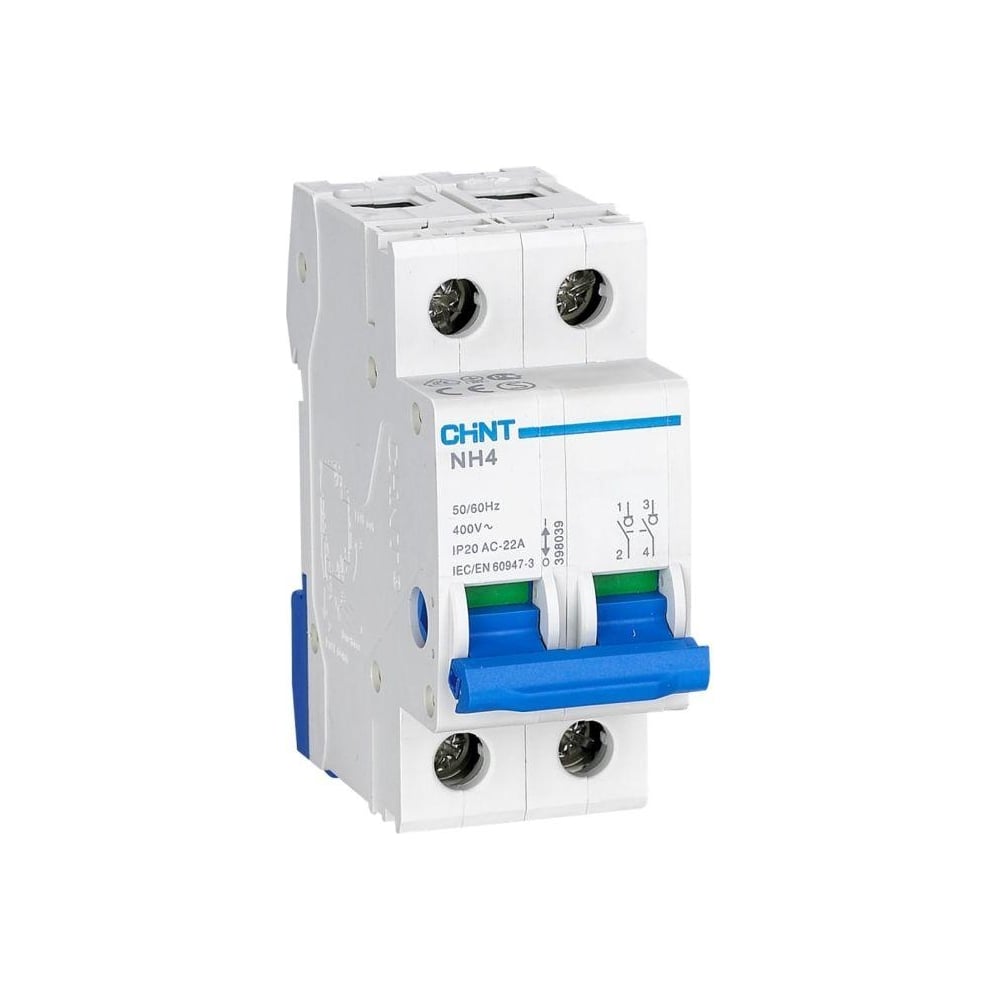 Выключатель нагрузки CHINT 2п 100А NH4 (R) 398039 - выгодная цена ...