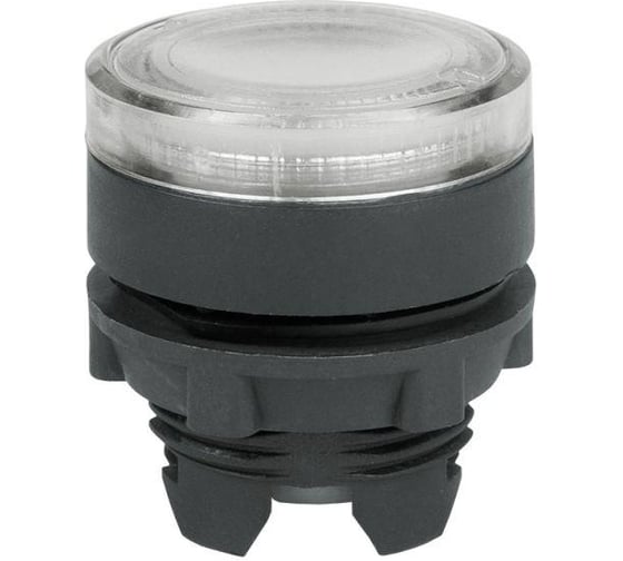Головка кнопки КЭАЗ OptiSignal D22 A5-PL-1 с подсветкой, белый, пластик ZB5AW313 332305 1