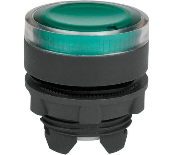 Головка кнопки КЭАЗ OptiSignal D22 A5-PL-3 с подсветкой, зеленый, пластик ZB5AW333 332306
