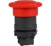 Головка кнопки КЭАЗ OptiSignal D22 A5-ESTR 40мм, аварийная останова, возврат поворотом, пластик ZB5AS844 332298